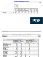 Ventilation Sizing Summary For Level Thirteen