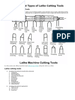 14 Types of Lathe Cutting Tools