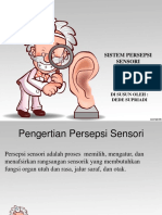 Sistem Persepsi Sensori: Di Susun Oleh: Dede Supriadi