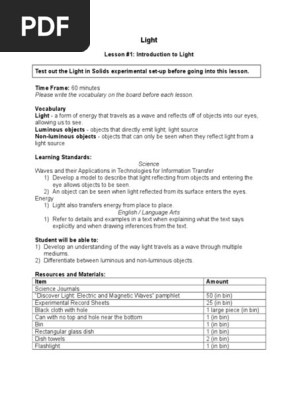 Light Lesson 1 Full