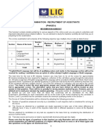 On-Line Examination - Recruitment of Assistants (PHASE-I)