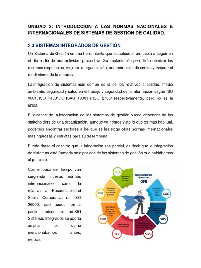 Sistemas Integrados de Gestión | PDF | Sistema de información ...