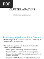 Cluster Analysis - Approach 1