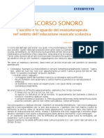 Discorso Sonoro