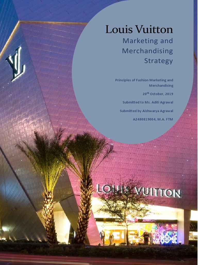 Louis Vuitton Luxury Brand Strategy Board