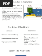 Introduction To Tidal Energy