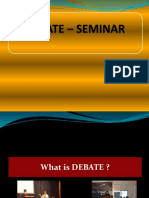 Introduction To Debate