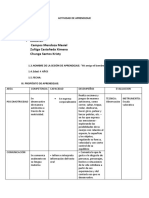 Actividad de Aprendizaje