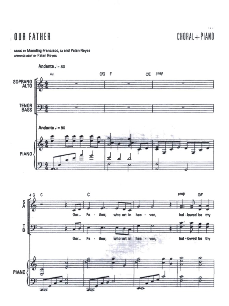 Our Father Doxology 2 Lfl Pdf Pdf