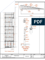 Truss - 1: I Beam - Pedestal Connection Details