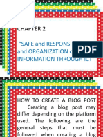 Create Blog Posts and Responsible Blogging Tips