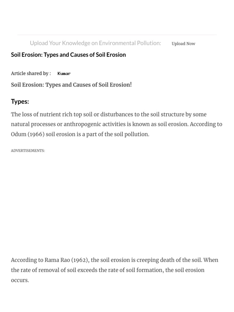 TYPES OF SOIL EROSION PDF intelligence overview