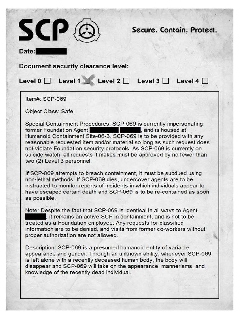 Scp 069