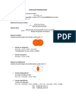 Formulario Probabilidades