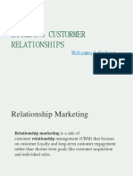 Customer Relations