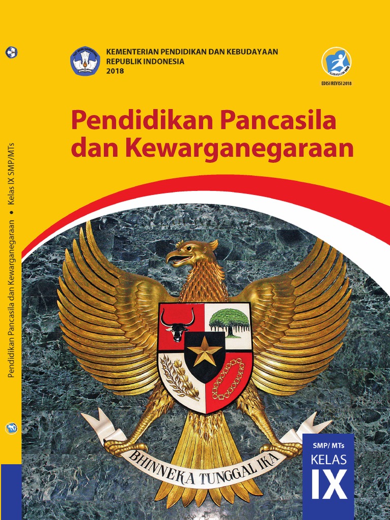 Buku Siswa Ppkn Kelas 9 Edisi 2018 Pdf