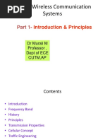 Mobile Wireless Communication Systems: Part 1