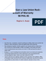 Qua Chee Gan v. Law Union Rock - Breach of Warranty.pptx