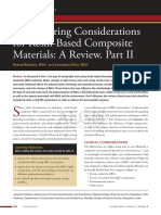 Light-Curing Considerations For Resin-Based Composite Materials: A Review. Part II