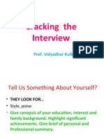 Cracking The Interview