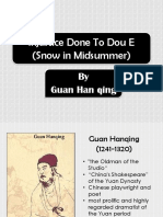 Injustice Done To Dou E (Snow in Midsummer) : by Guan Han Qing