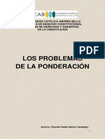 Los Problemas de La Ponderacion (Definitivo)