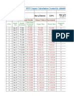 PPF Calculation Master Sheet