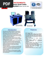 PC Based Quad Cable Test System: Siva Instruments