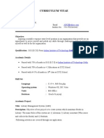 Sample Resume Format