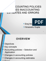 Ias 8 Accounting Policies Changes Inaccounting Estimates and Errors