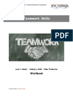Level 1 - Teamwork Skills Workbook - Example
