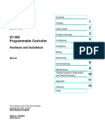 S7-300 Programmable Controller Hardware and Installation