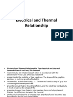 Electrical and Thermal Relationship