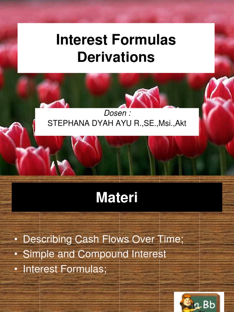 Interest Formulas and Cash Flow Analysis | PDF | Compound Interest | Credit