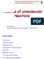 Theories of Unimolecular Reactions: Ernő Keszei