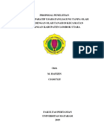 Proposal Penelitian Usahatani Jagung Di Kecamatan Kayangan