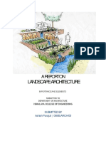 Landscapearchitecture: A Report On