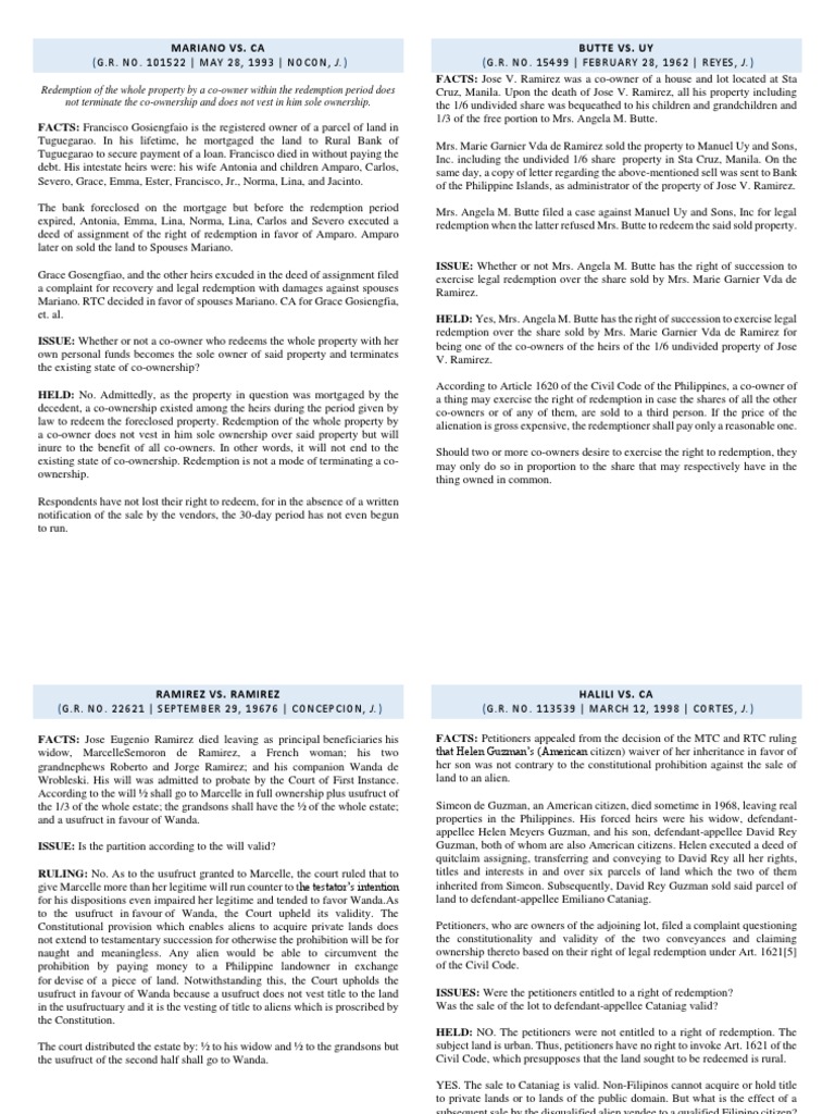 Property | PDF | Concurrent Estate | Mortgage Law