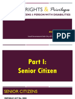 List of Discounts and Privileges of PWDs | PDF | Disability | Funeral