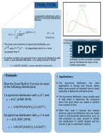 Lognormal Distribution Presentation