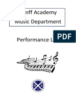 Banff Academy Music Department