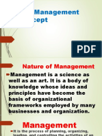 Management Concept