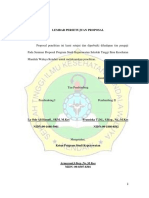 Lembar Persetujuan Proposal