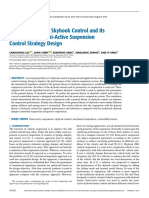 General Theory of Skyhook Control and Its Application To Semi-Active Suspension Control Strategy Design