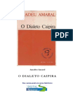 AMARAL, Amadeu. O Dialeto Caipira.pdf