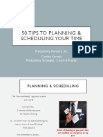 Tips-Planning and Scheduling