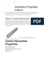 Carbon Nanotubes Properties and Applications