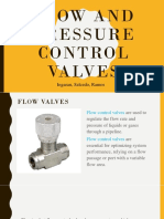 Flow and Pressure Control Valves