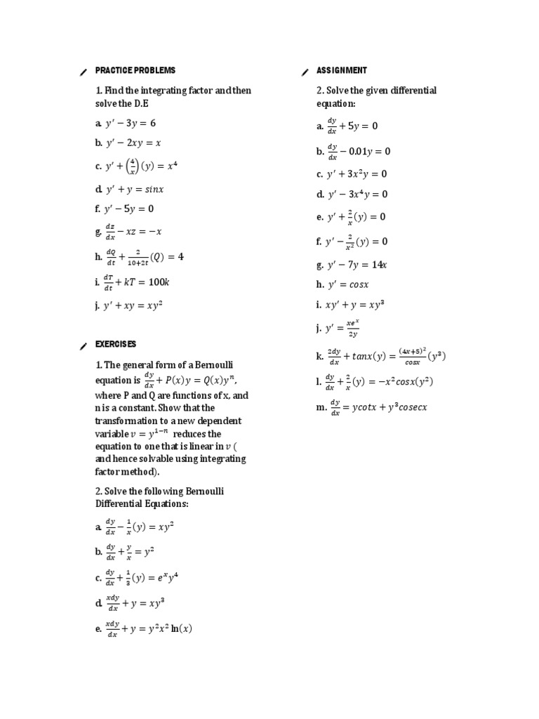 Practice Problems Docx Theoretical Physics Equations