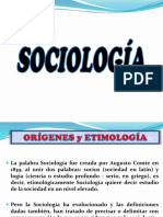 La definición y objetos de estudio de la Sociología